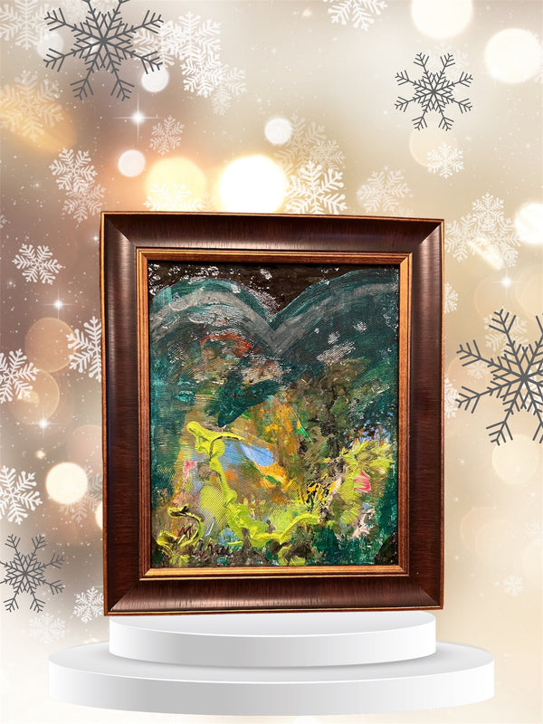 Heart’s Melody: Abstract Love Expression